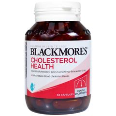 Viên Uống Blackmores Cholesterol Health Hỗ Trợ Giảm Mỡ Máu của Úc 60 viên