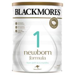 Sữa Blackmores Newborn Formula số 1 cho trẻ từ 0 - 6 tháng tuổi của Úc 900g