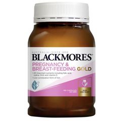 Vitamin tổng hợp cho mẹ bầu và cho con bú Blackmores Pregnancy & Breast-Feeding Gold của Úc 180 viên