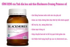 Tinh dầu hoa anh thảo Blackmores Evening Primrose Oil của Úc 190 viên