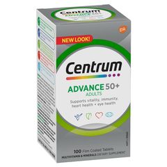 Vitamin tổng hợp cho người trên 50 tuổi Centrum Advance 50+ của Úc 100 viên