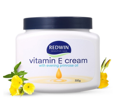 Kem dưỡng da vitamin E và tinh dầu hoa anh thảo Redwin Vitamin E Cream của Úc 300g