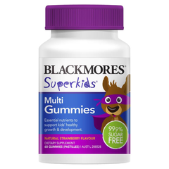 Kẹo Dẻo Bổ Sung Vitamin Tổng Hợp Cho Trẻ Blackmores Superkids Multi Gummies 60 Viên