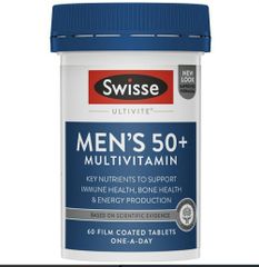 Vitamin tổng hợp cho nam trên 50 tuổi Swisse Men's Ultivite 50+ Úc- lọ 60 viên