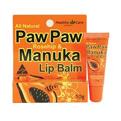 HEALTHY CARE PAW PAW MANUKA LIP BALM - SON DƯỠNG MÔI TUÝP 10G