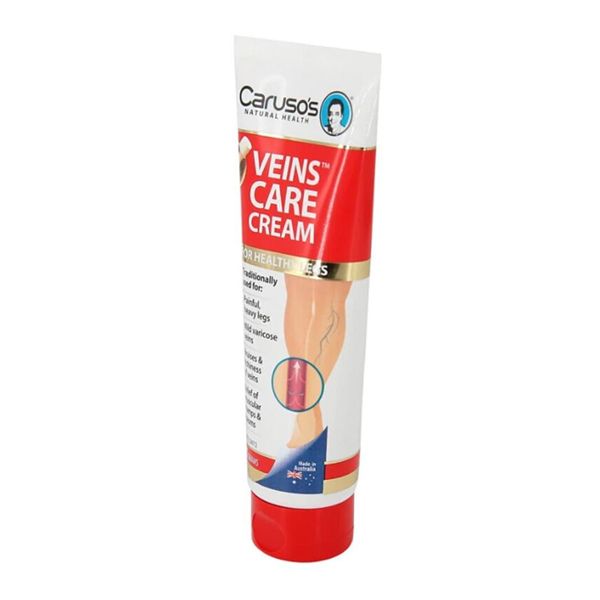 Kem bôi hỗ trợ cải thiện suy giãn tĩnh mạch Caruso's Veins Care Cream của Úc 75g