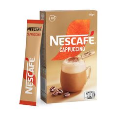 Nescafe Cappuccino - Cafe Pha Sẵn Hộp 10 gói