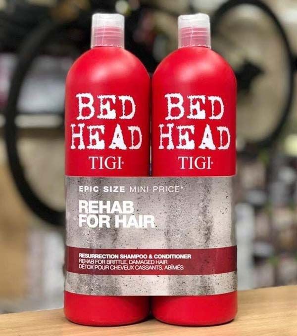 Bed Head Tigi - Cặp dầu gội xả đỏ 750ml