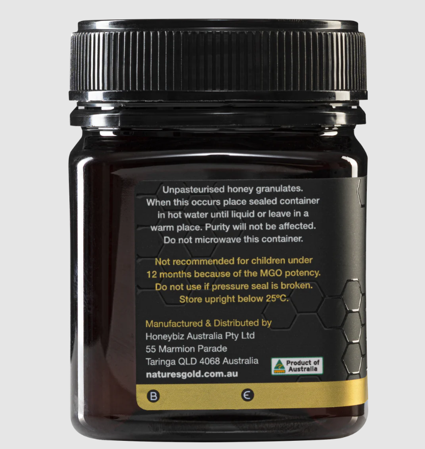 Mật ong Nature's Gold Manuka MGO 514 250g