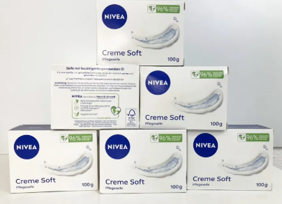 Xà phòng tắm Nivea Cream Soft của Đức 100g