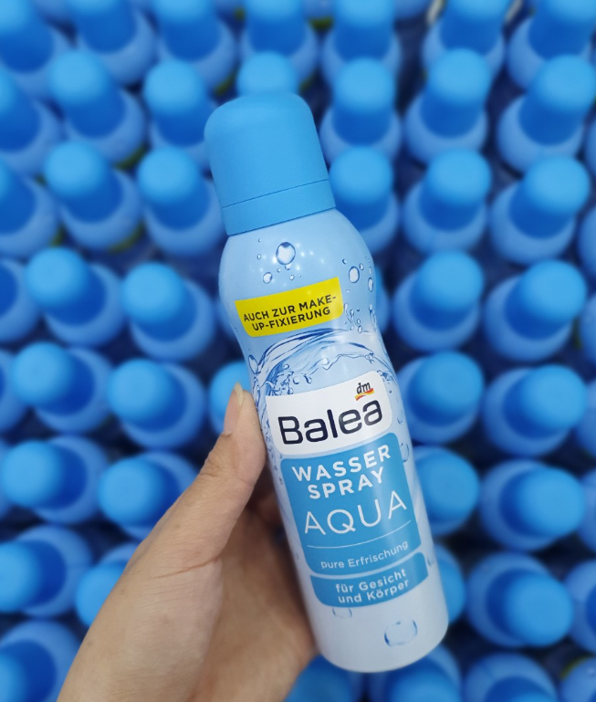 Xịt khoáng Balea Wasser Spray Aqua của Đức 150ml