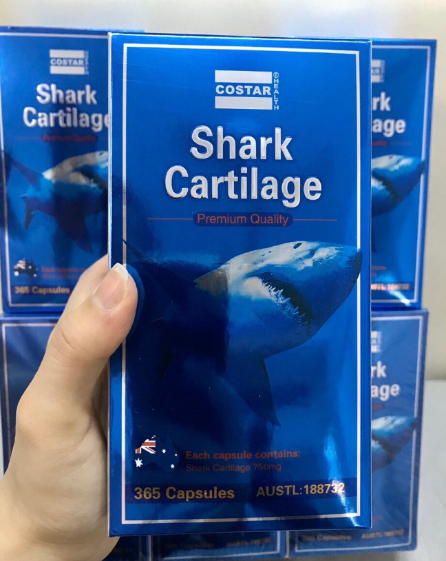 Sụn Cá Mập Costar Blue Shark Cartilage 750mg 365 viên