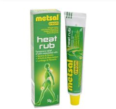 Metsal Heat Rub - Dầu Nóng Giảm Đau Tuýp 125g