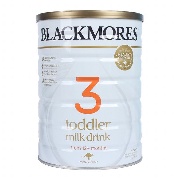 Sữa Blackmores Toddler Milk Drink số 3 dành cho trẻ từ 12 tháng tuổi của Úc 900g