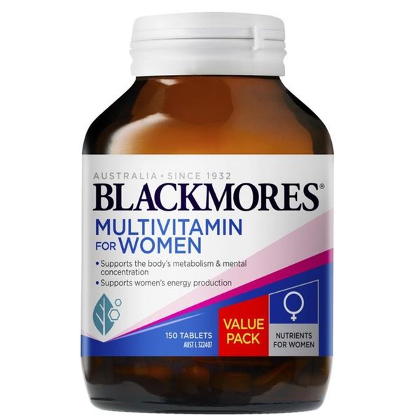 Vitamin tổng hợp cho phụ nữ Blackmores Multivitamin For Women của Úc 150 viên