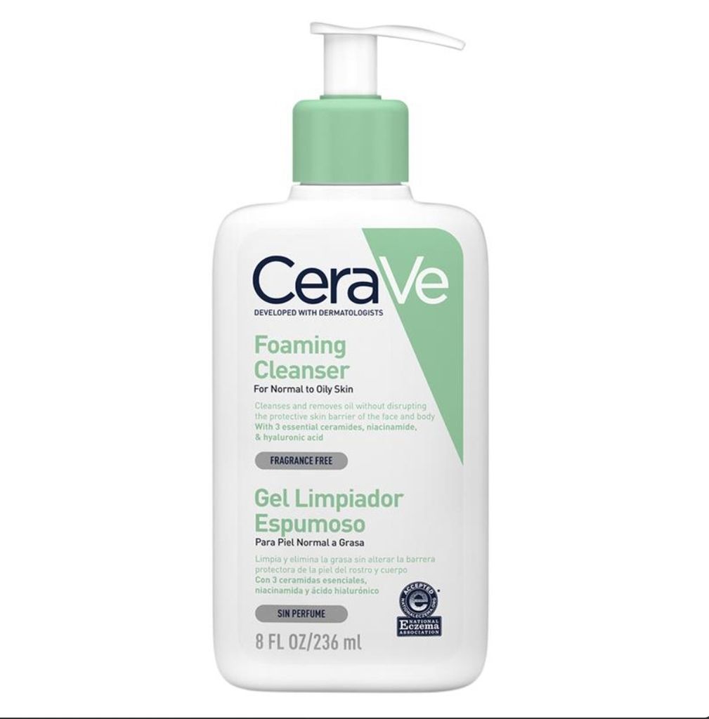 CeraVe Foaming Cleanser For Oily Skin - Sữa Rửa Mặt Cho Da Dầu Và Nhạy Cảm 236ml