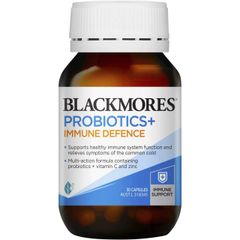 Men vi sinh hỗ trợ tăng miễn dịch Blackmores Probiotics+ Immune Defence của Úc 30 viên