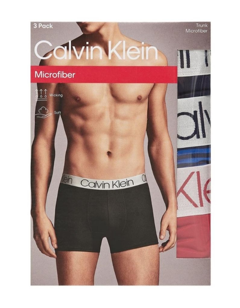 Set 3 quần lót nam Calvin Klein Microfiber 3 Pack