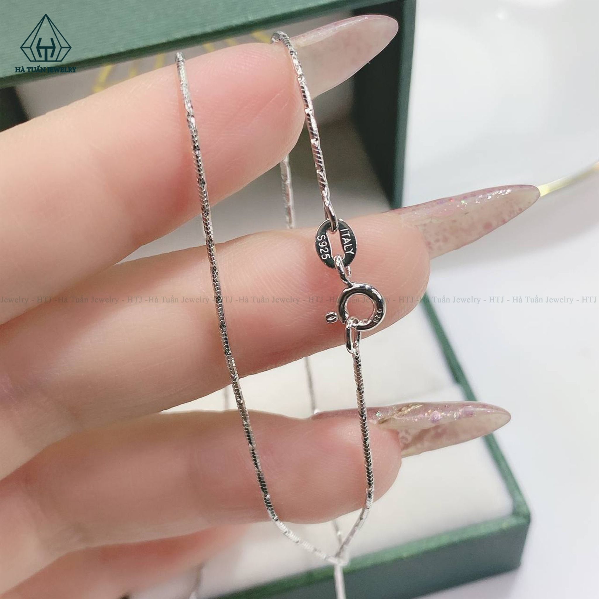 NCX027 1.4mm Dây chuyền mì khía