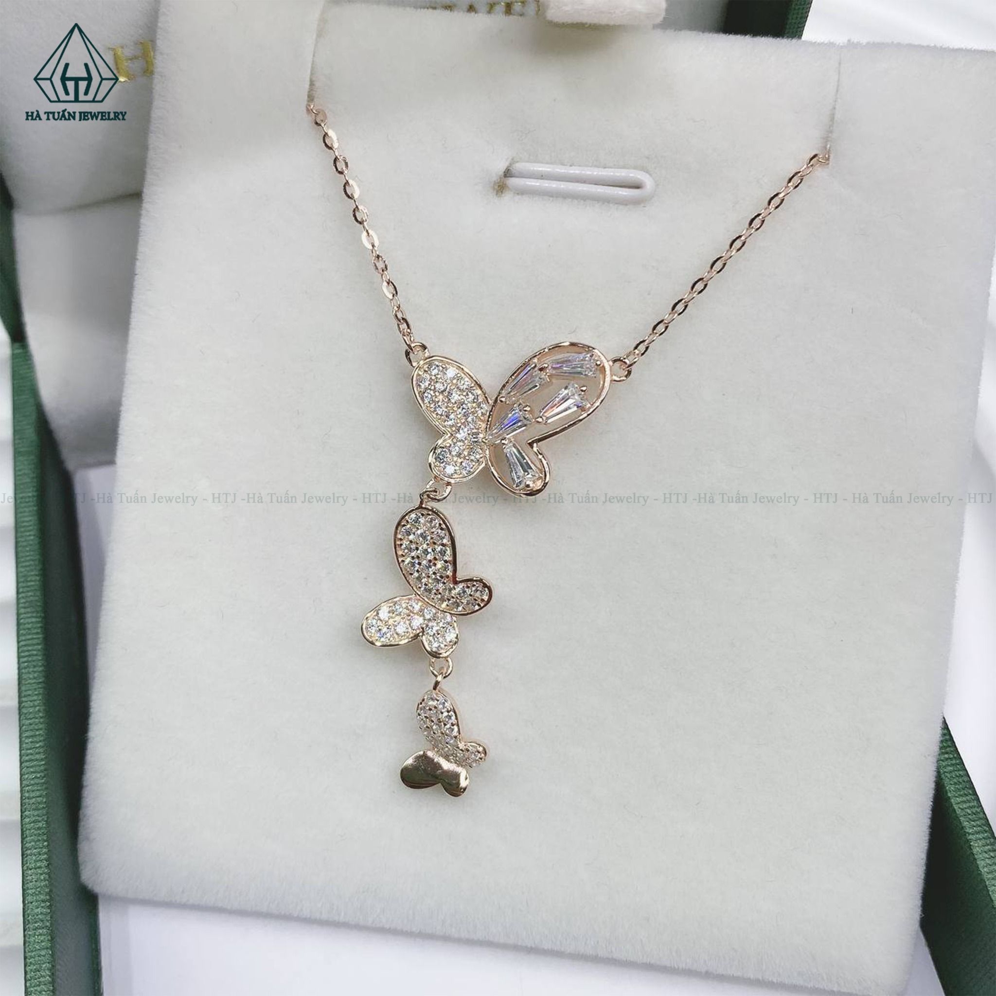 N502 Dây chuyền bướm treo