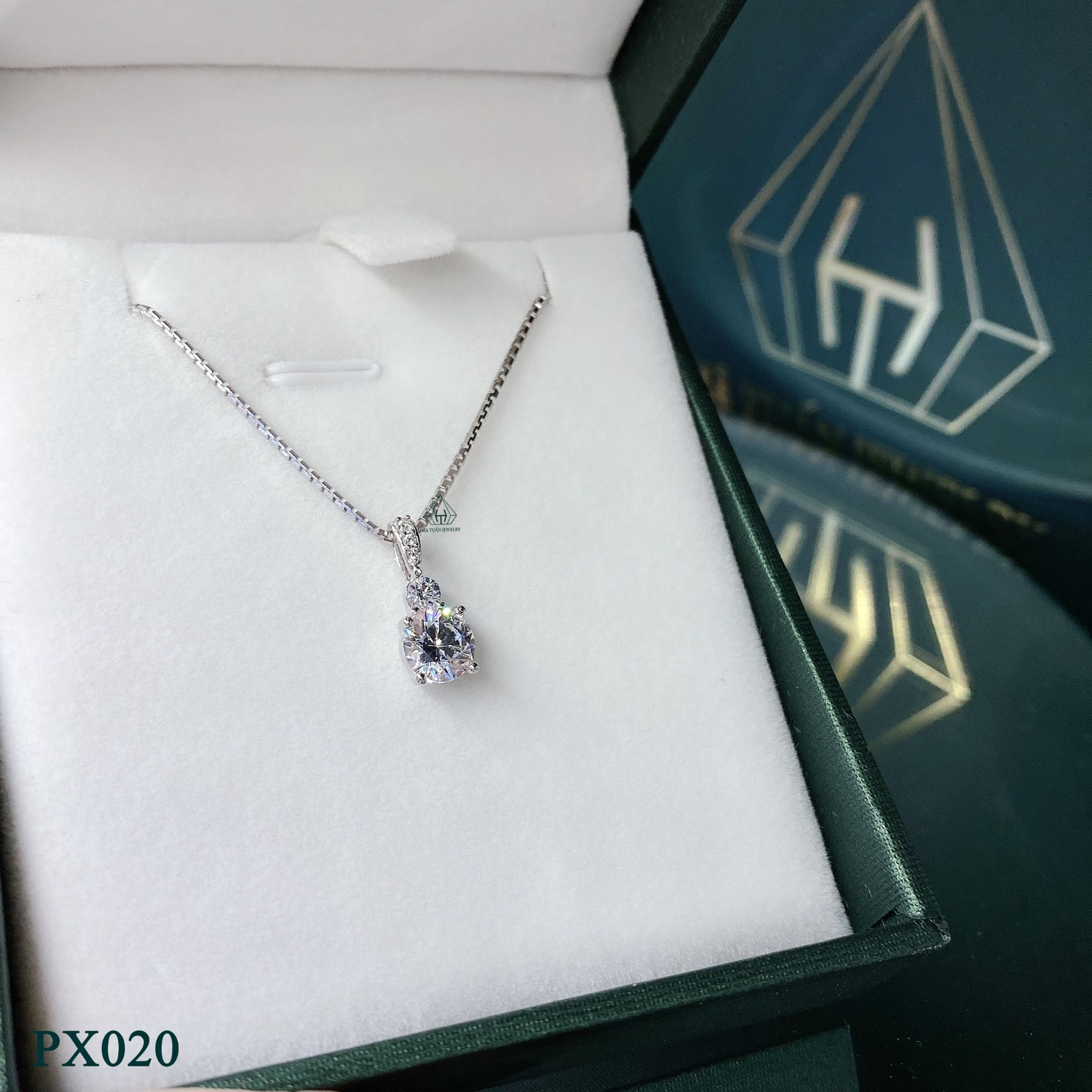 PX020 6mm Mặt dây đá
