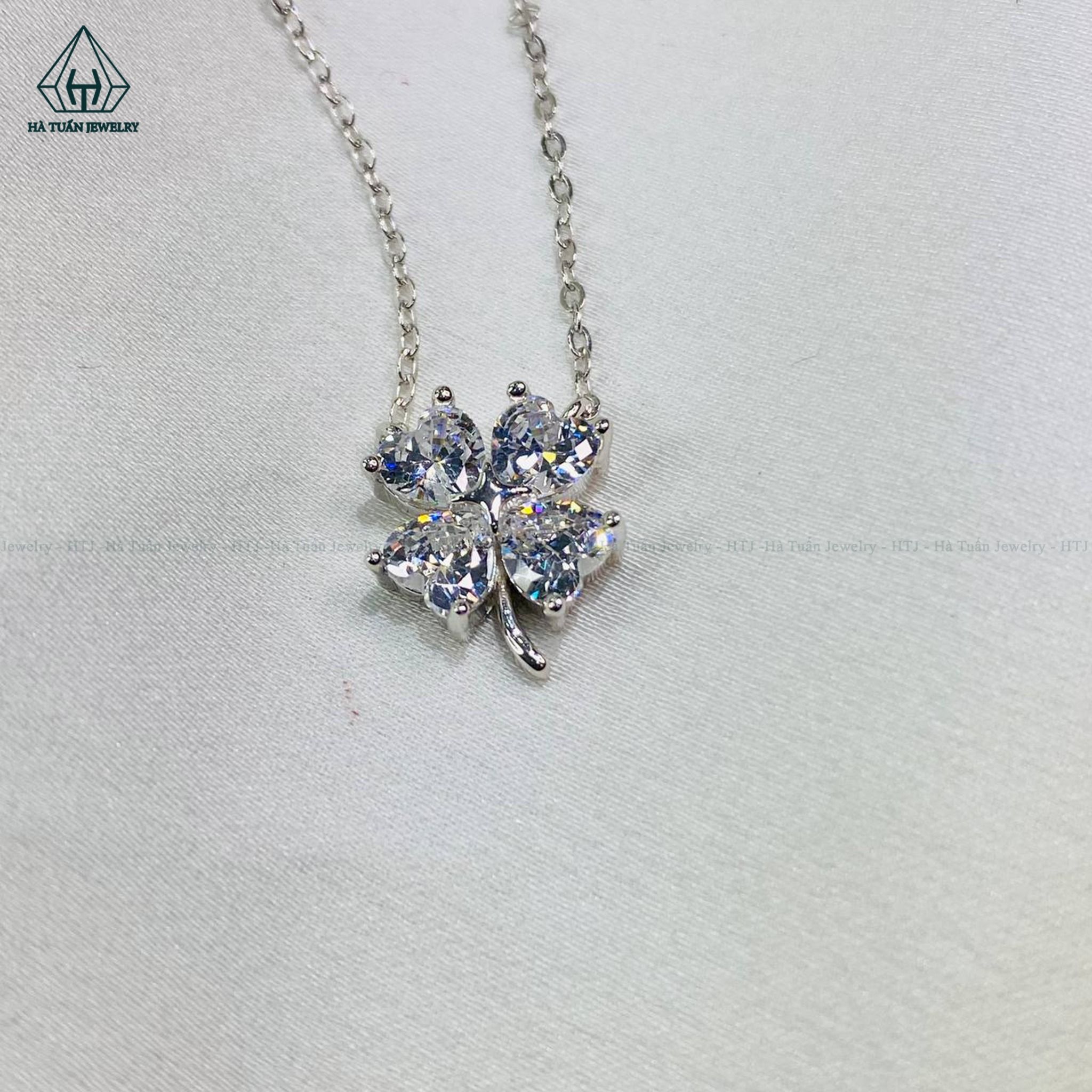 N550 Dây mặt liền Tim 4 cánh