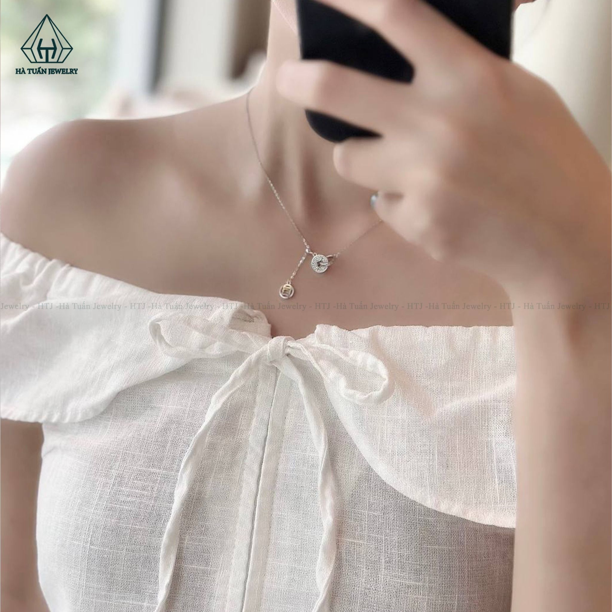 N503 Dây chuyền kim tiền treo