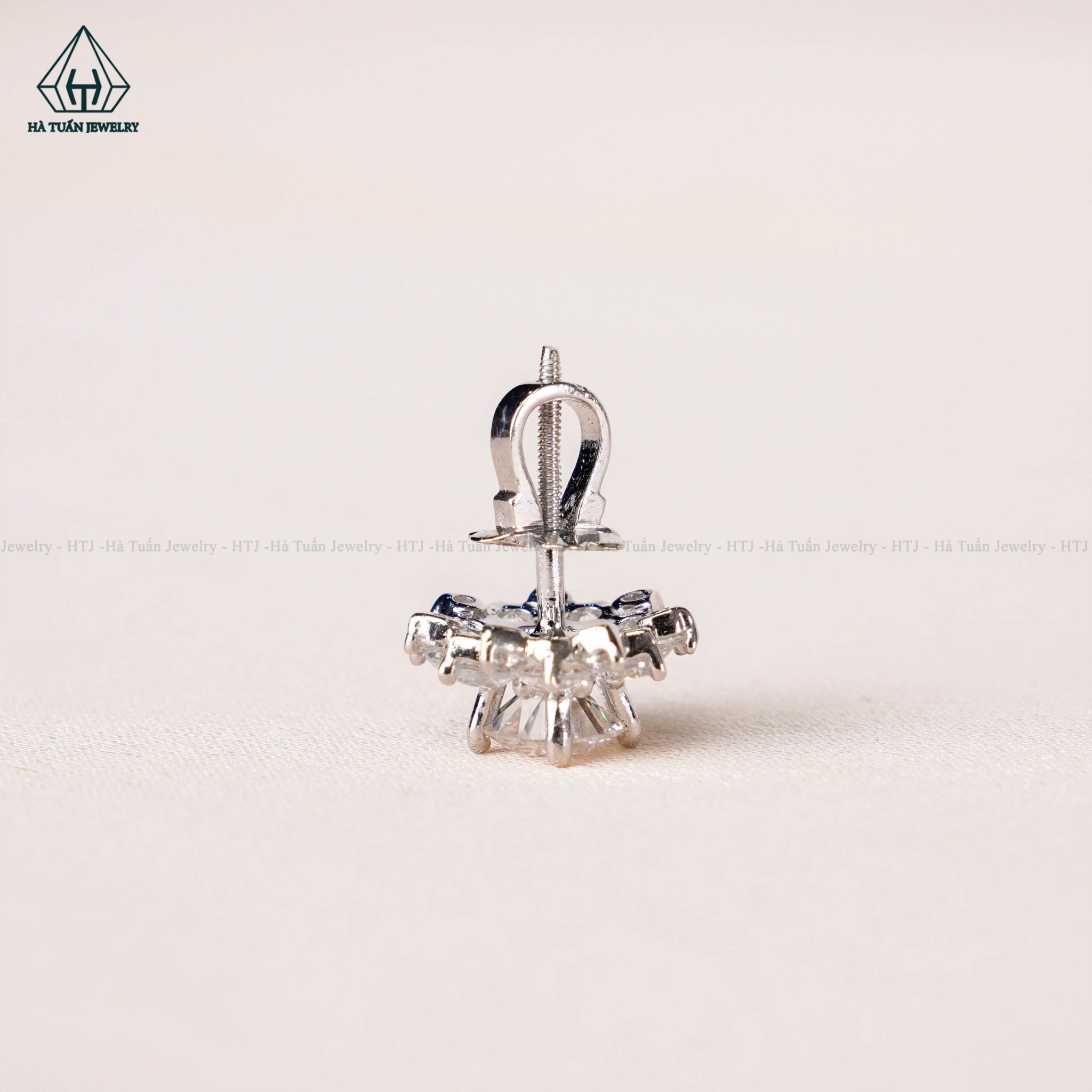 EX355 5.4mm Bông tai hoa viền nhọn