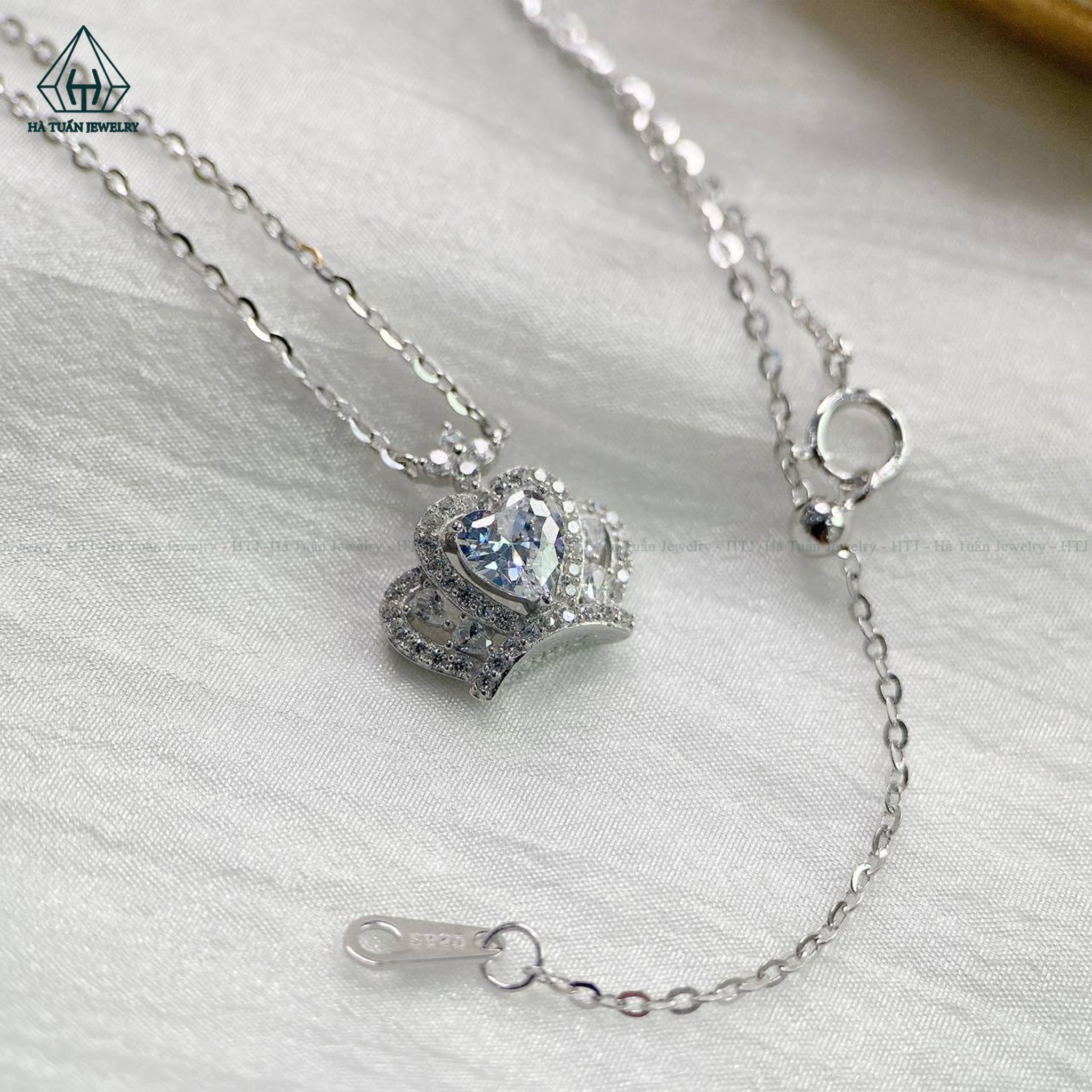 N530 Dây mặt liền vương miện