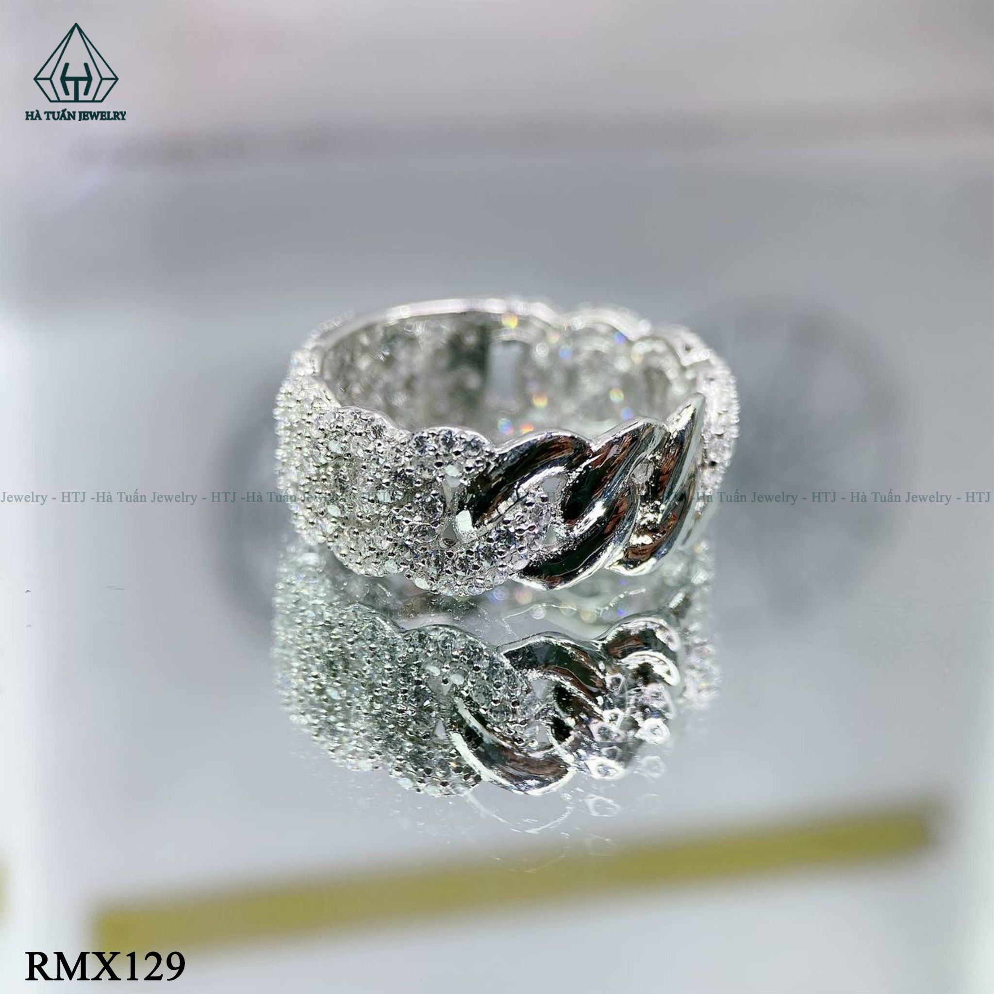 RMX129 Nhẫn nam cuban