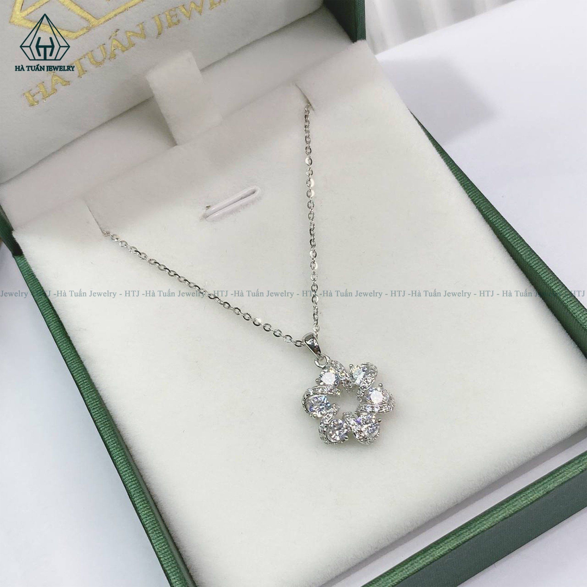 NX059 Dây chuyền hoa tuyết