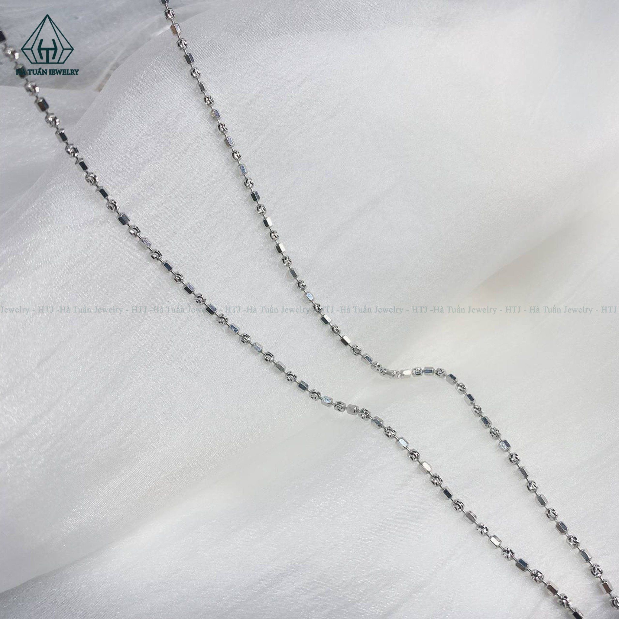NCX097 Dây chuyền bi trụ trơn 1.8mm