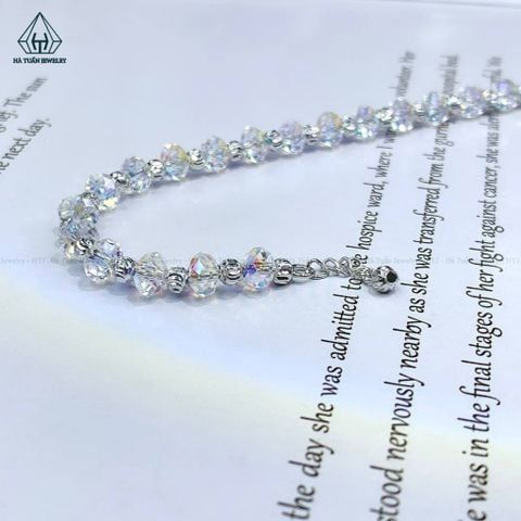 B799 Lắc tay pha lê 8mm