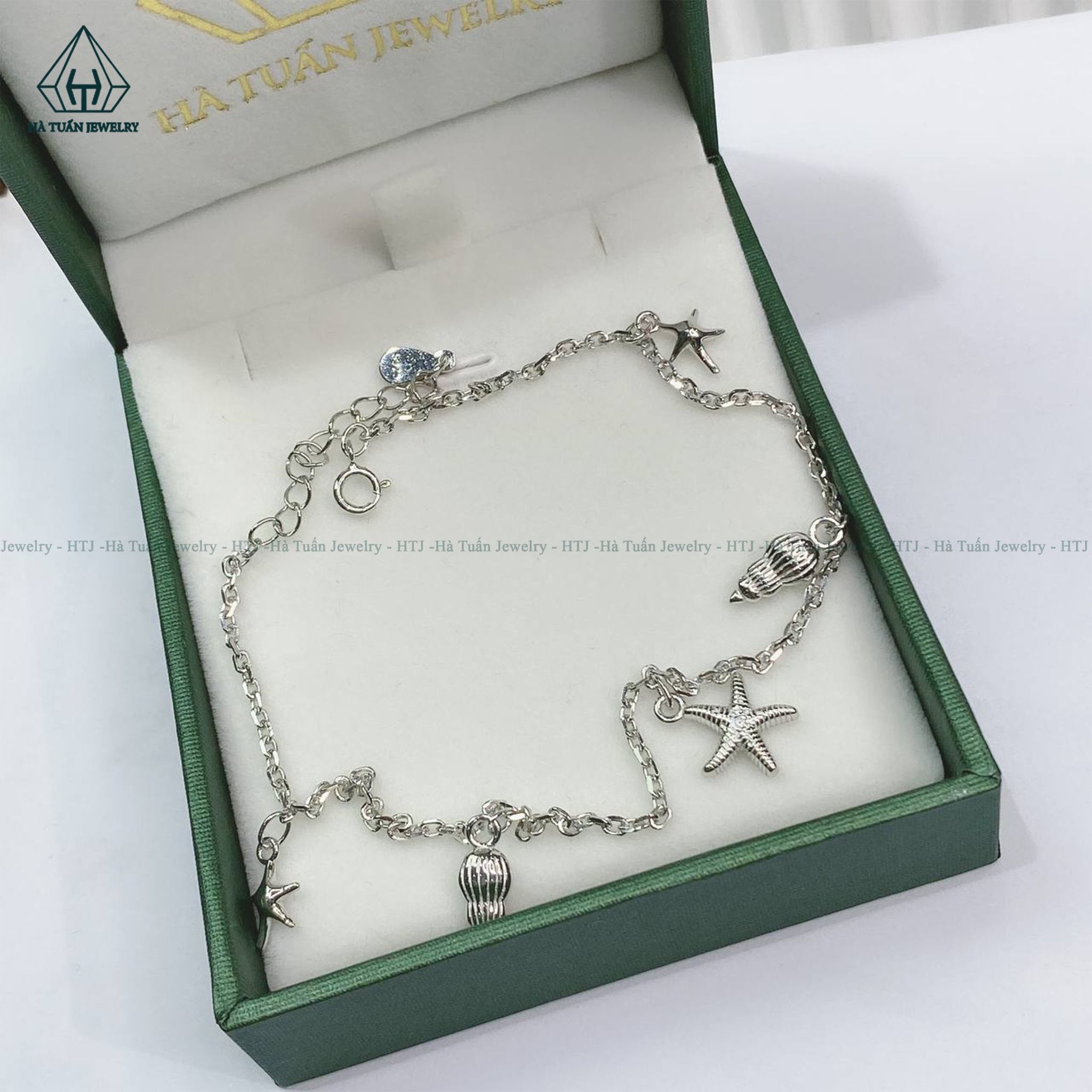 A343 Lắc chân vỏ ốc sao biển