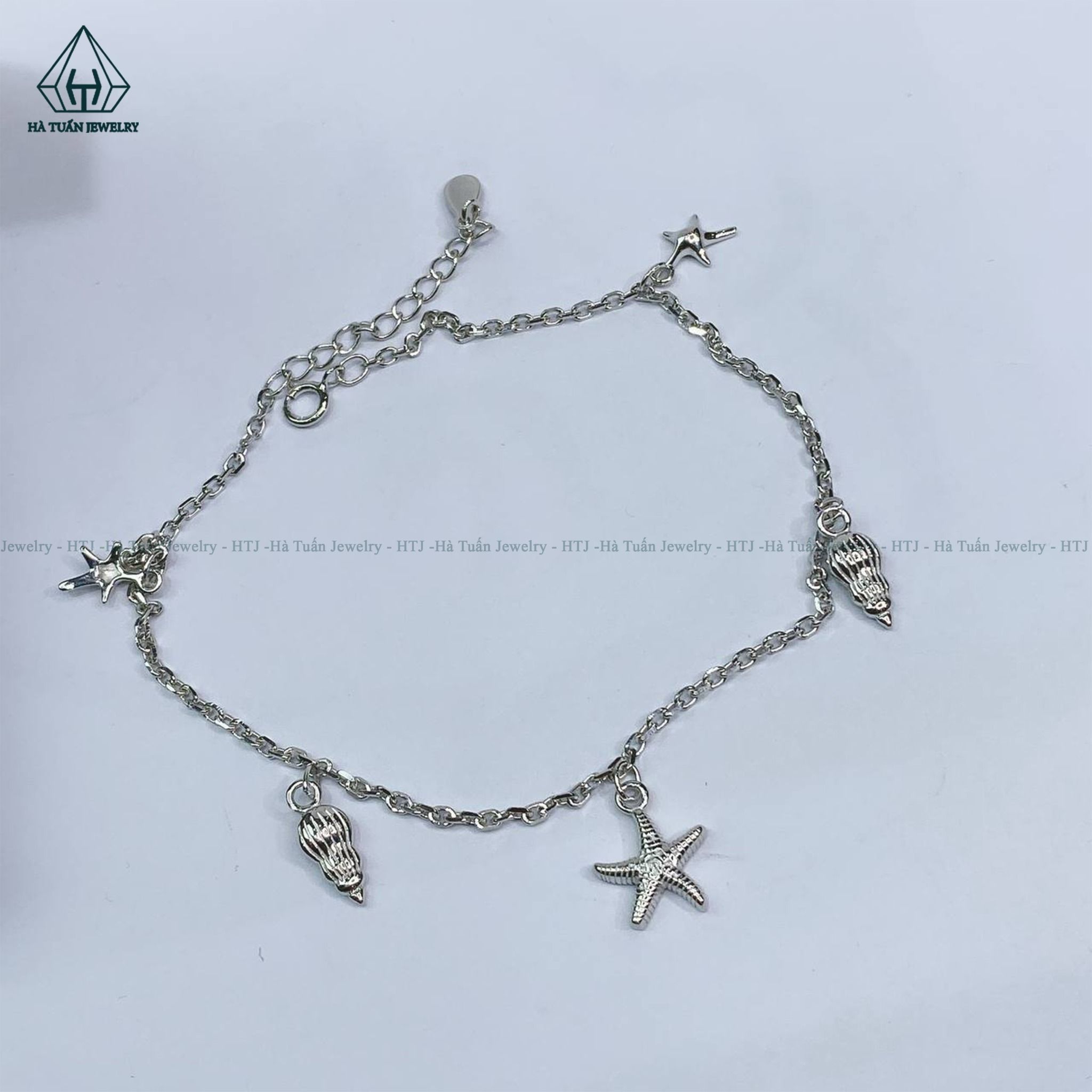 A343 Lắc chân vỏ ốc sao biển