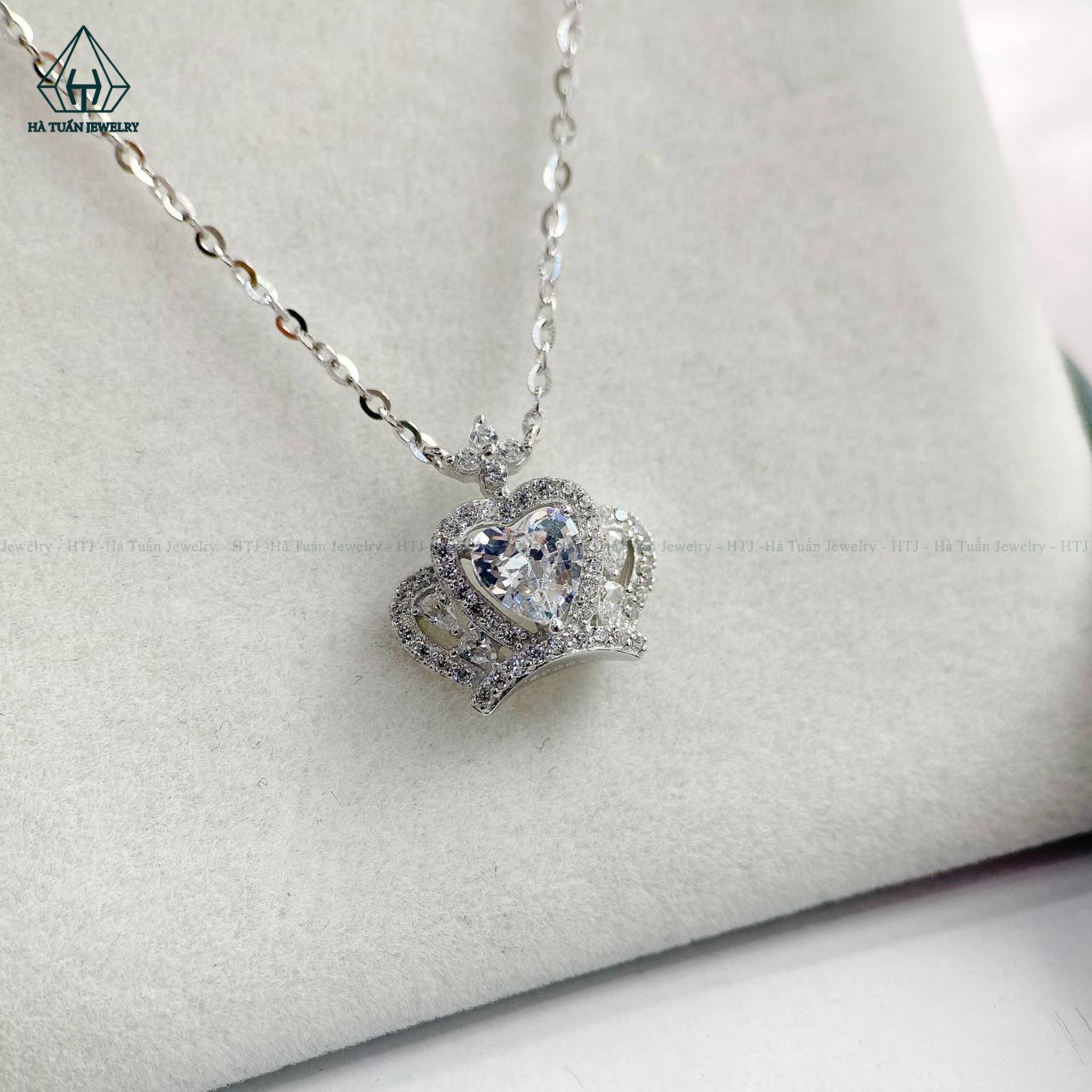 N530 Dây mặt liền vương miện