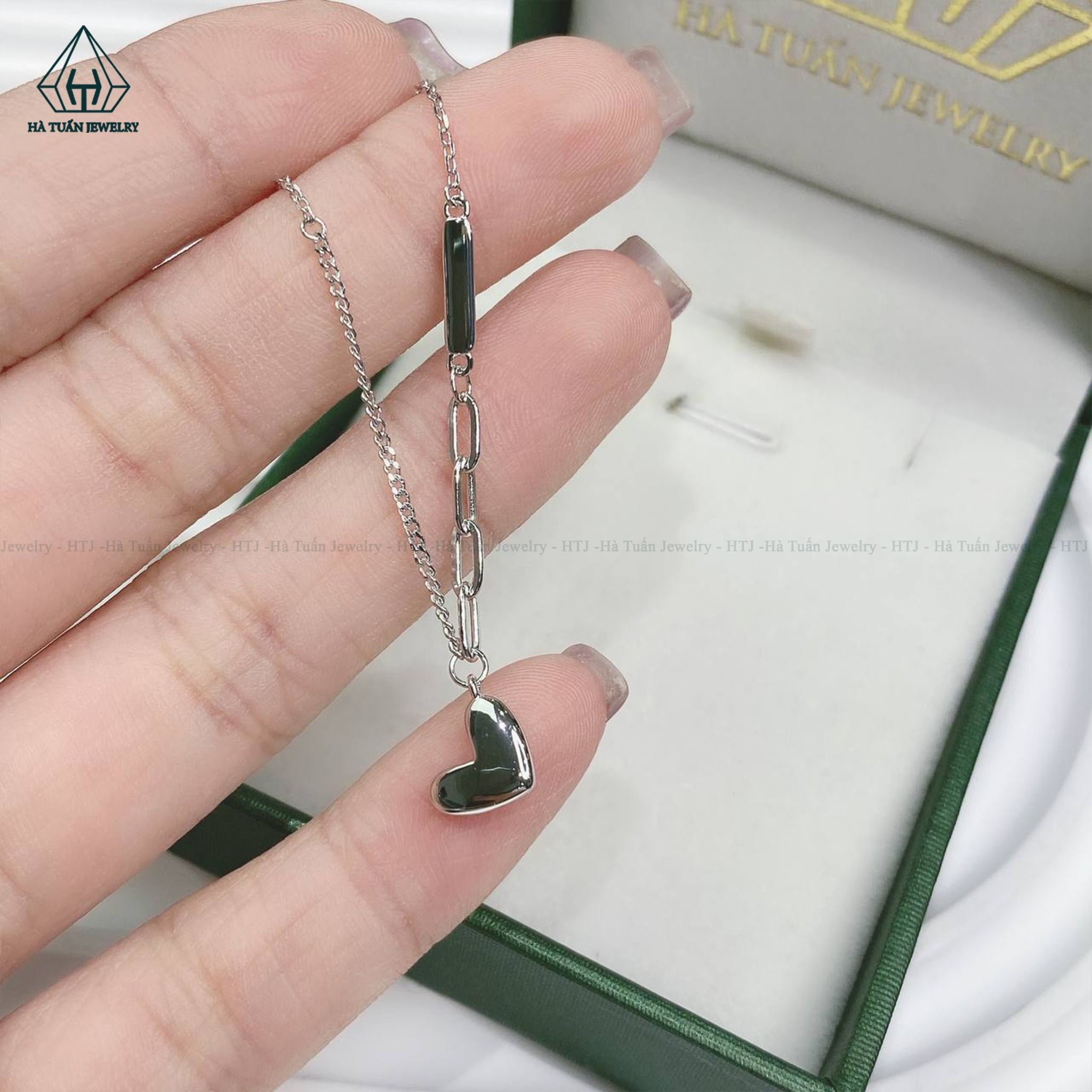 N509 Dây chuyền tim xích