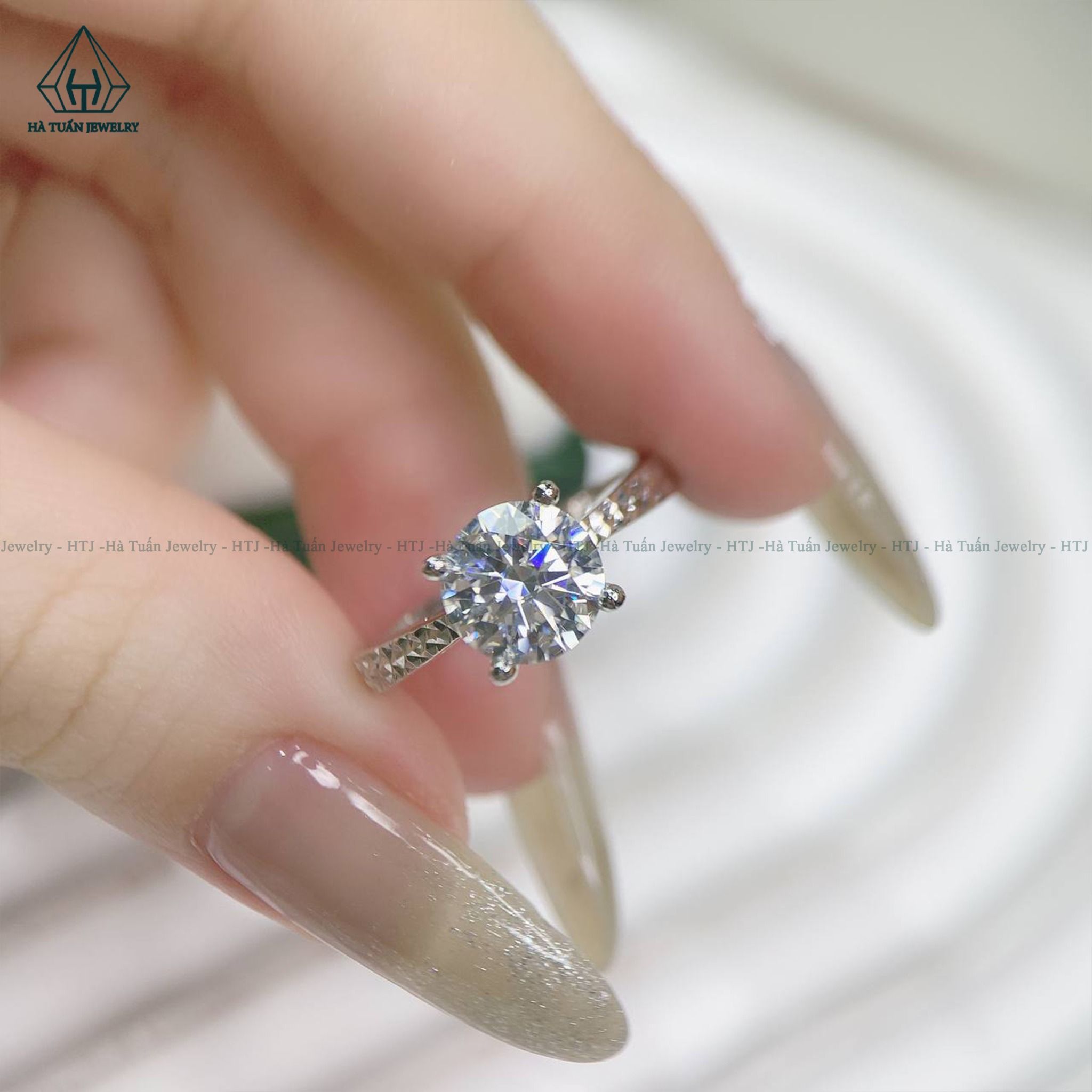 RX335 8mm Nhẫn trơn móc máy