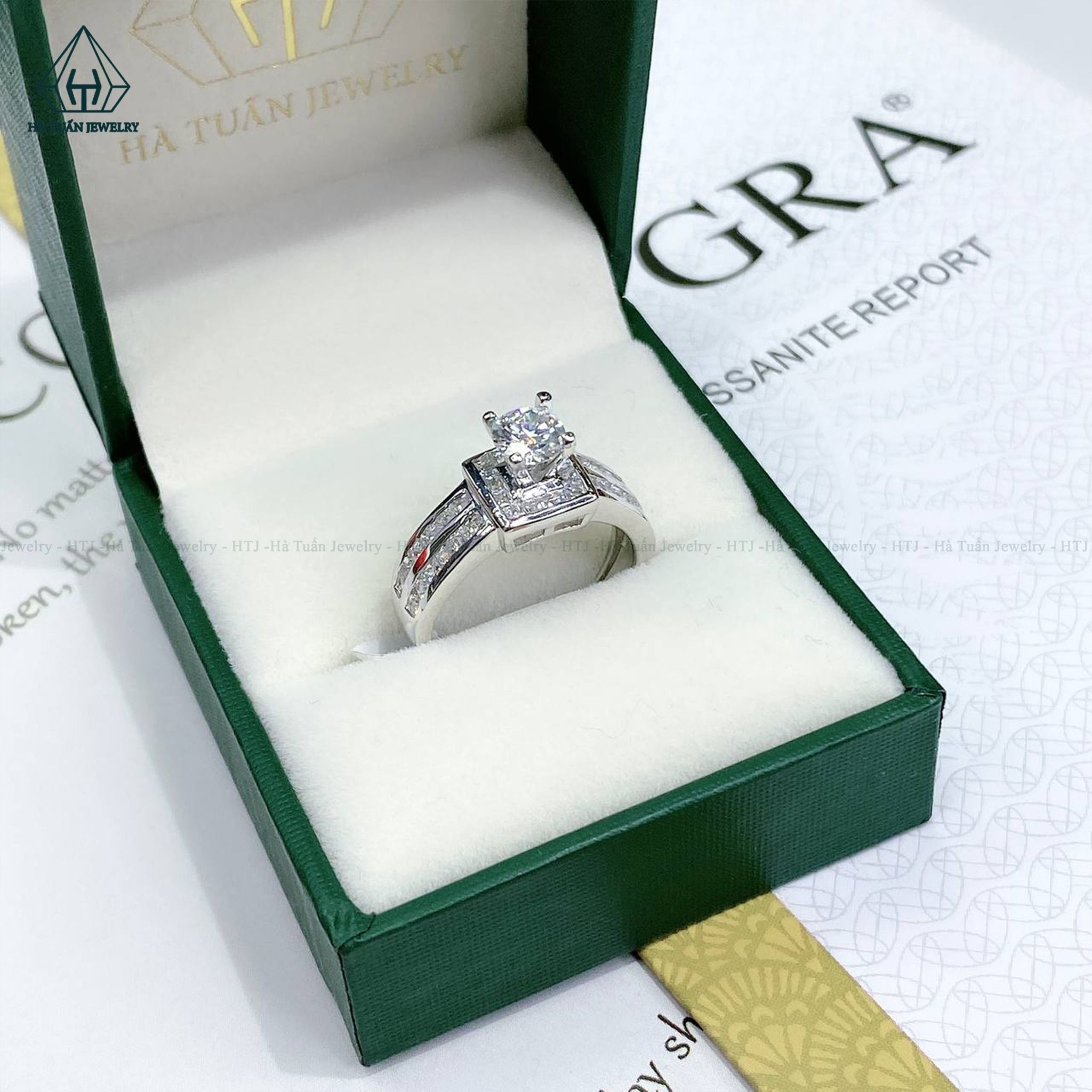 RX385 5mm Nhẫn nữ mặt vuông