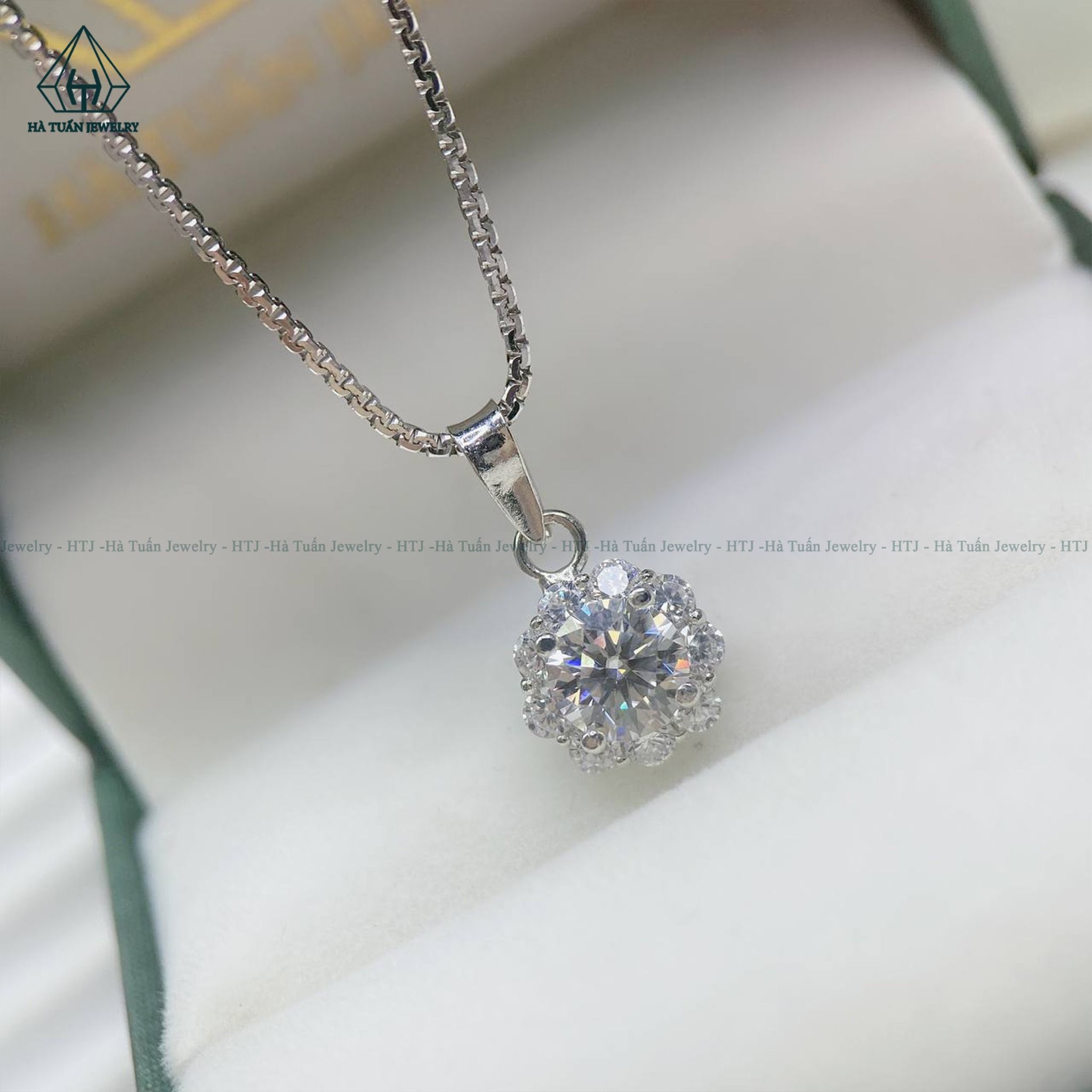 PX137 5.4mm Mặt dây chuyền hoa