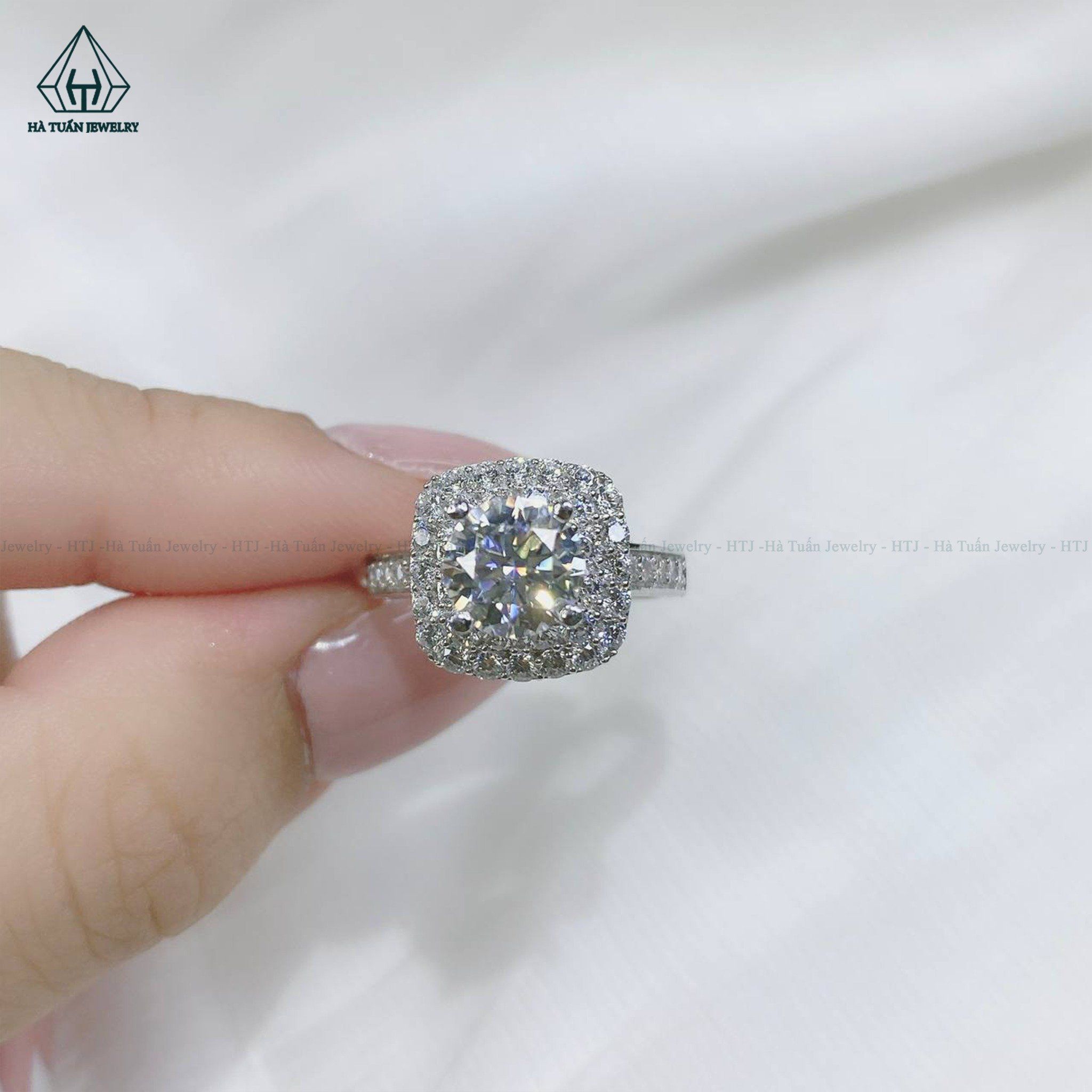 RX356 7.2mm Nhẫn nữ mặt vuông