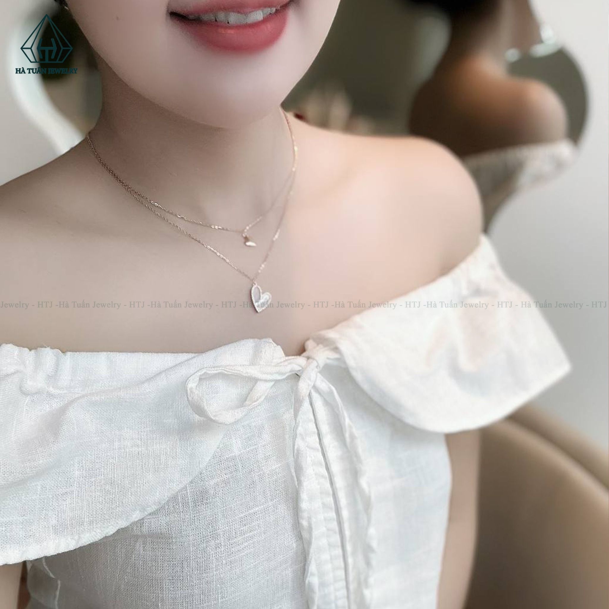 N515 Dây liền mặt tim vàng