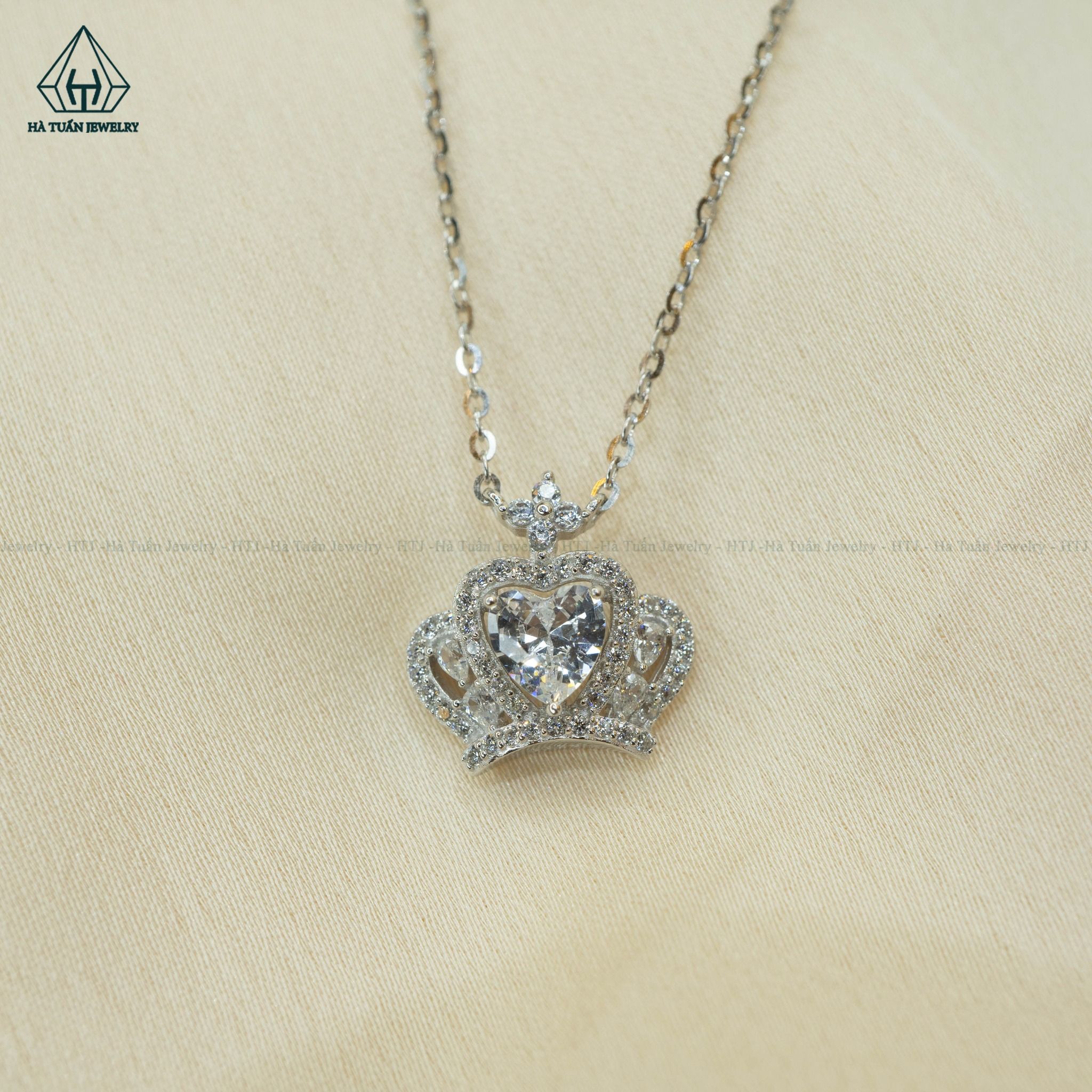 N530 Dây mặt liền vương miện