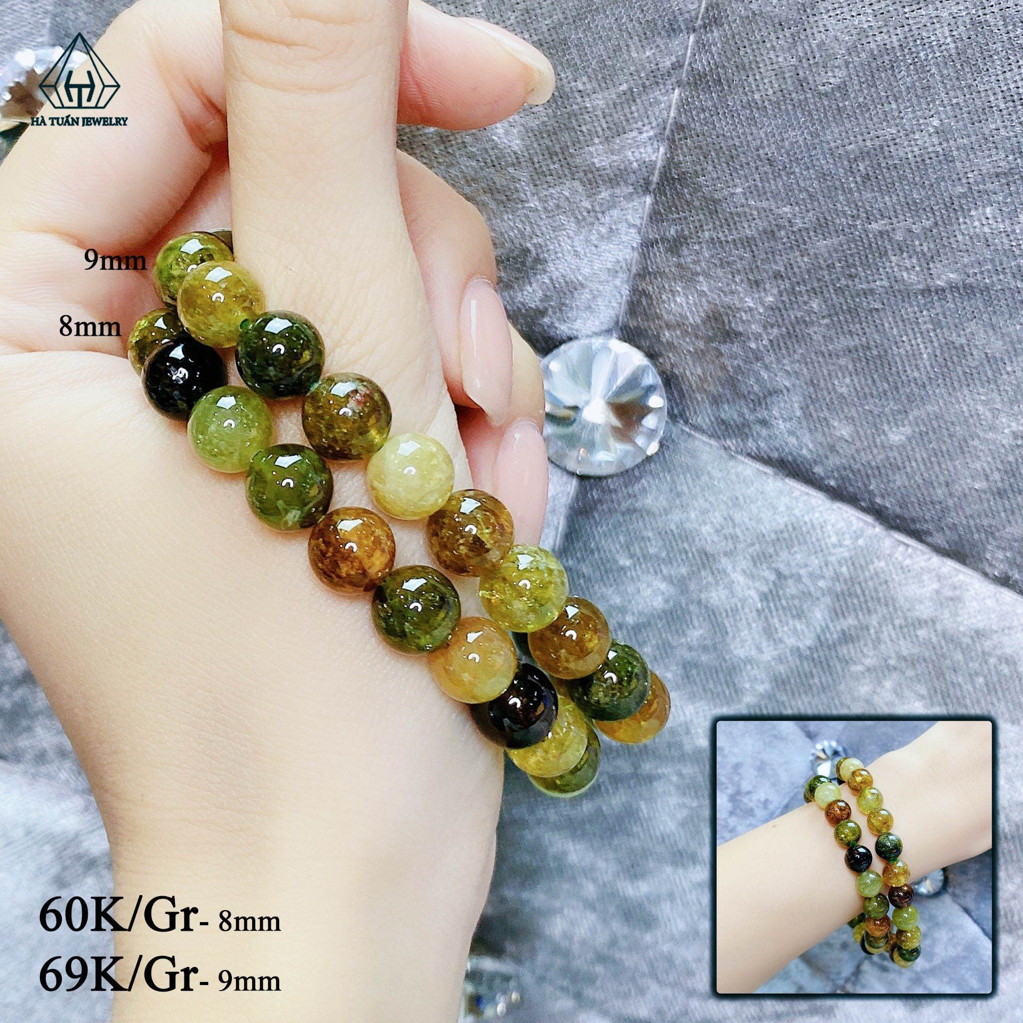 S069 VÒNG ĐÁ GARNET NGŨ SẮC