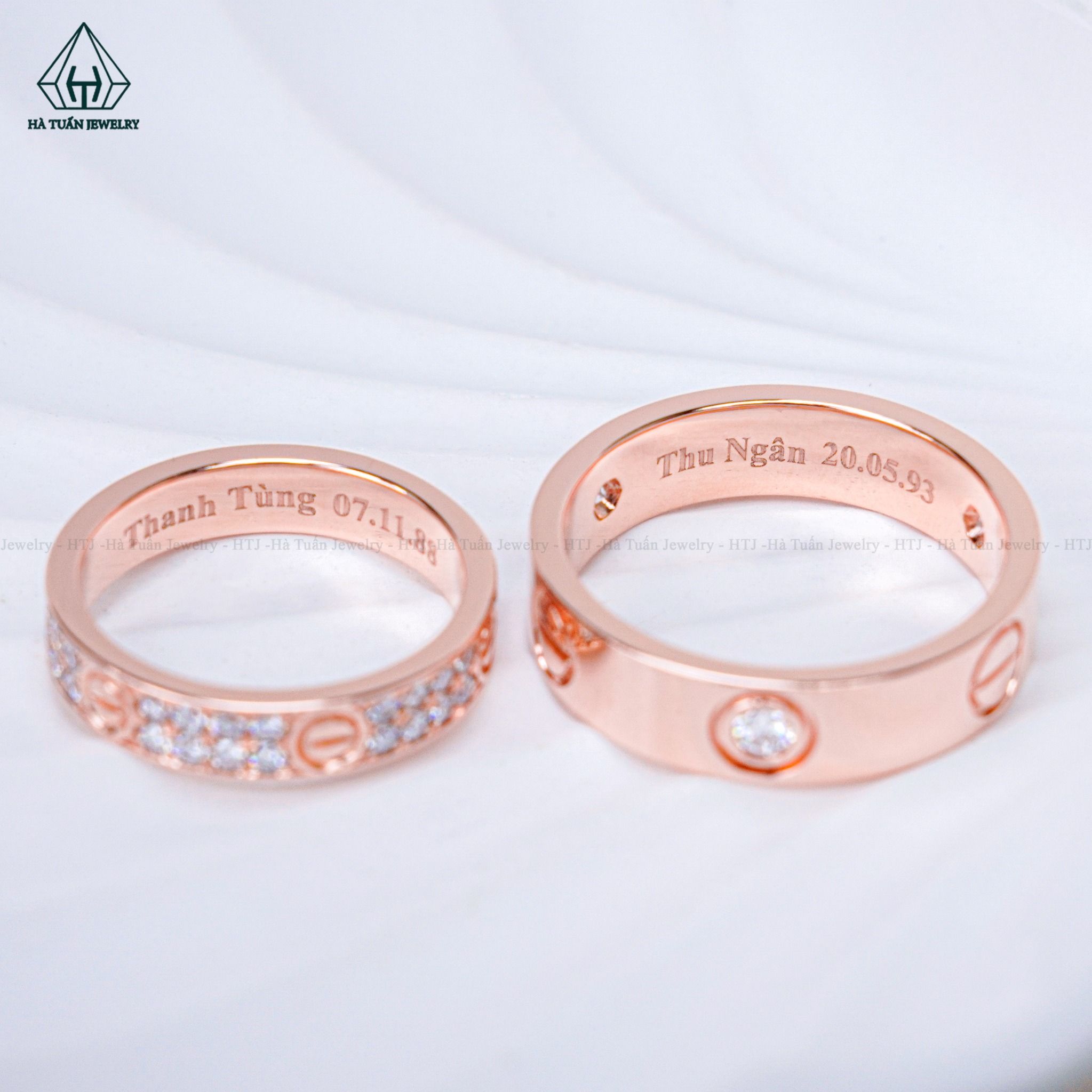 CRG038 FULL Lab Diamond VH14K (Bản 4mm-5.5mm)