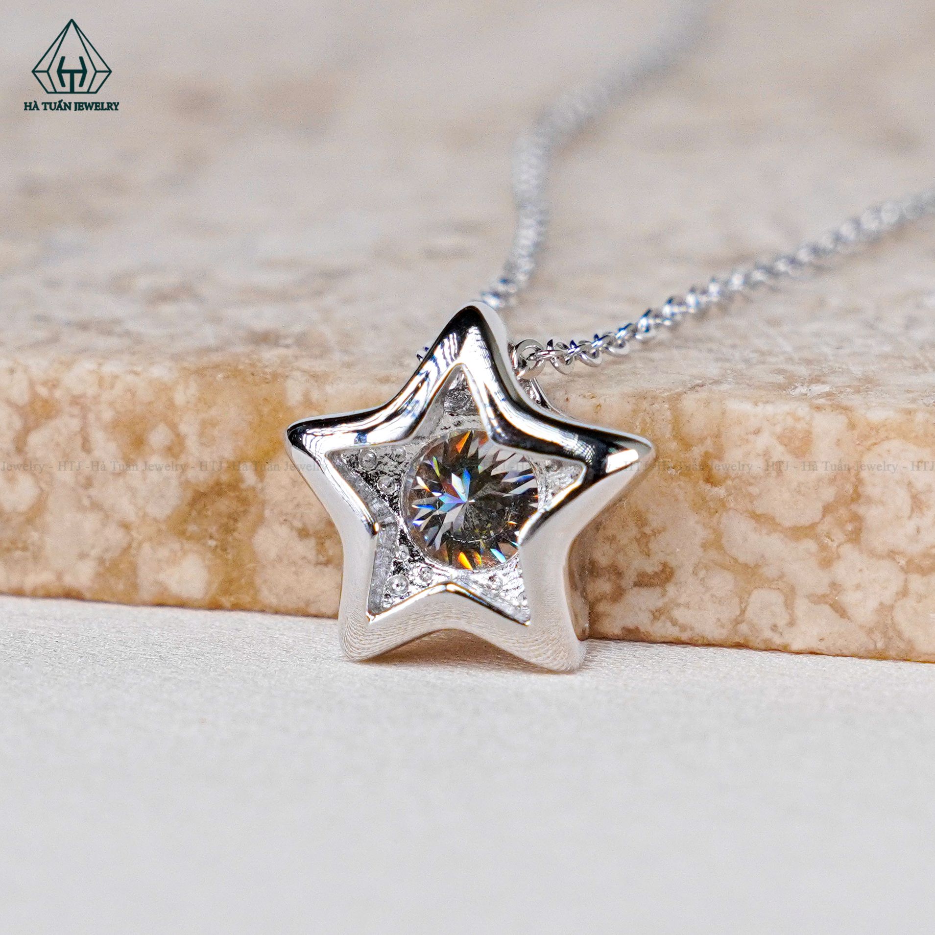N578 Dây mặt liền ngôi sao chủ MOIS 5mm (không mã cạnh)