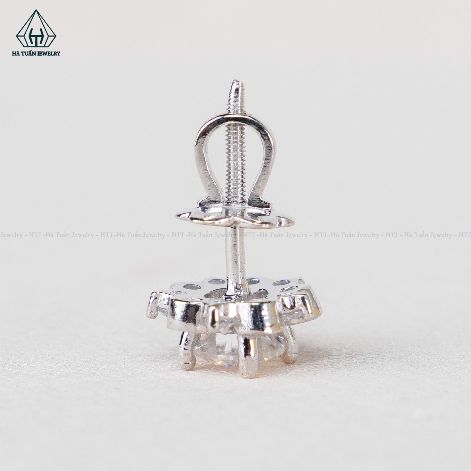 EX422 5.4mm Bông tai hoa 5 cánh nhọn