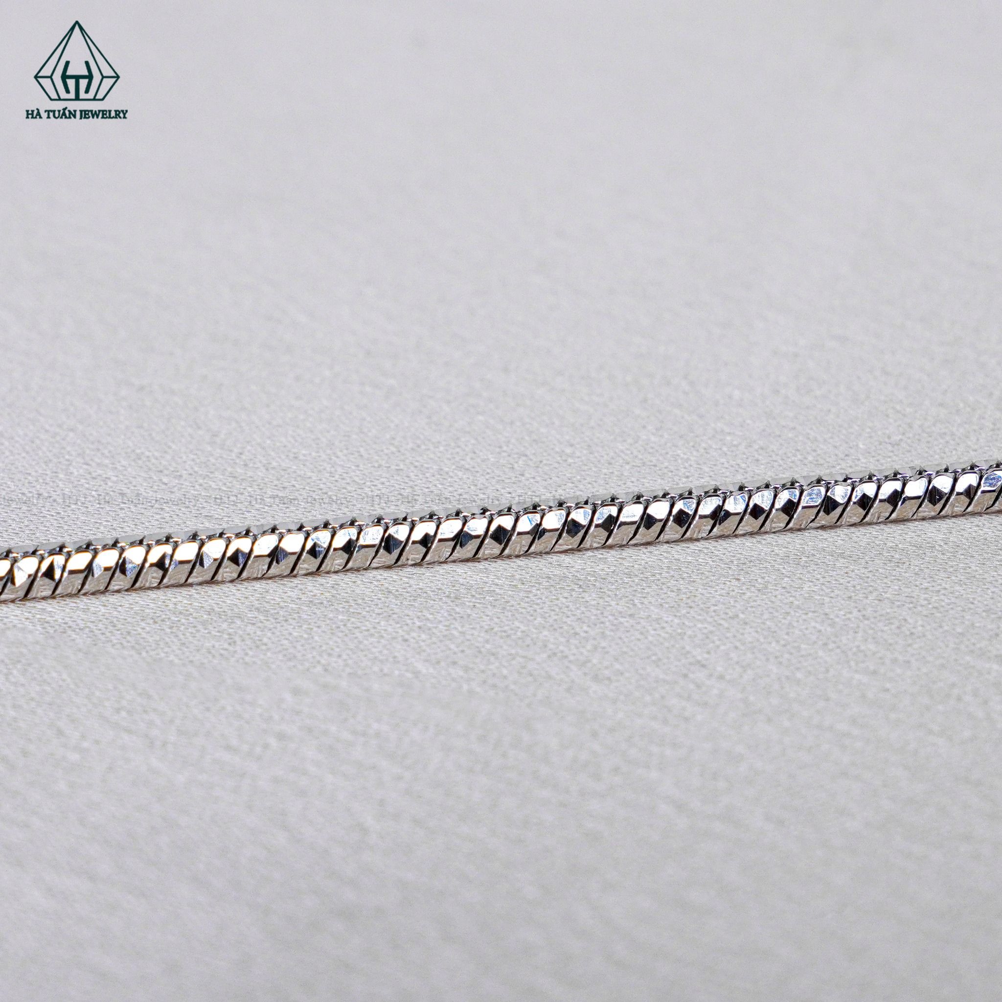 NCX034 2.5mm Dây chuyền mì kim cương