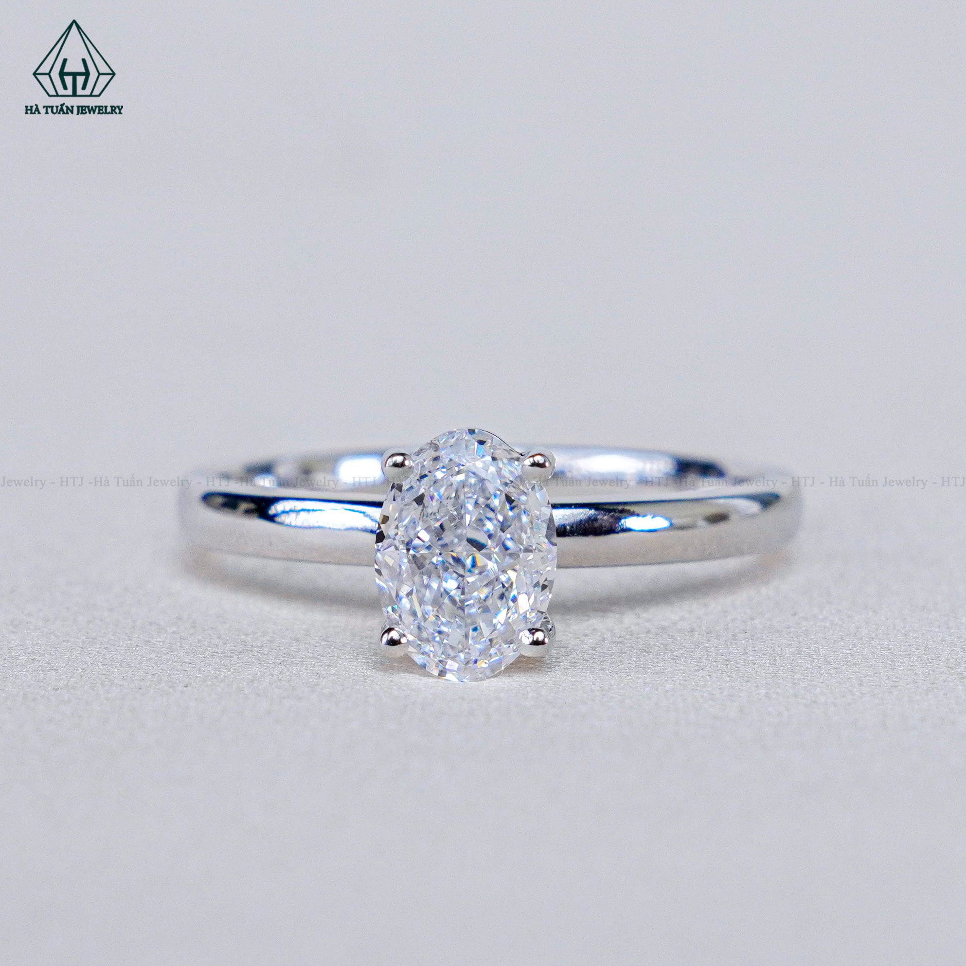 RG251 VT14K Lab Diamond Oval 5*7mm