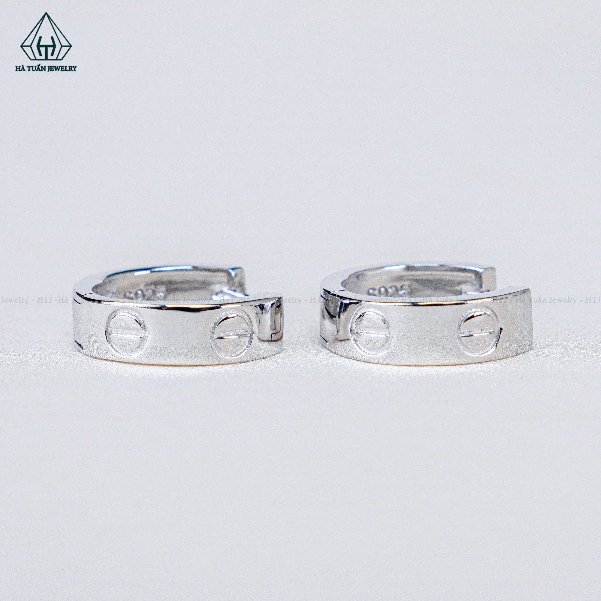 E031 Bông tai khoen Cartier
